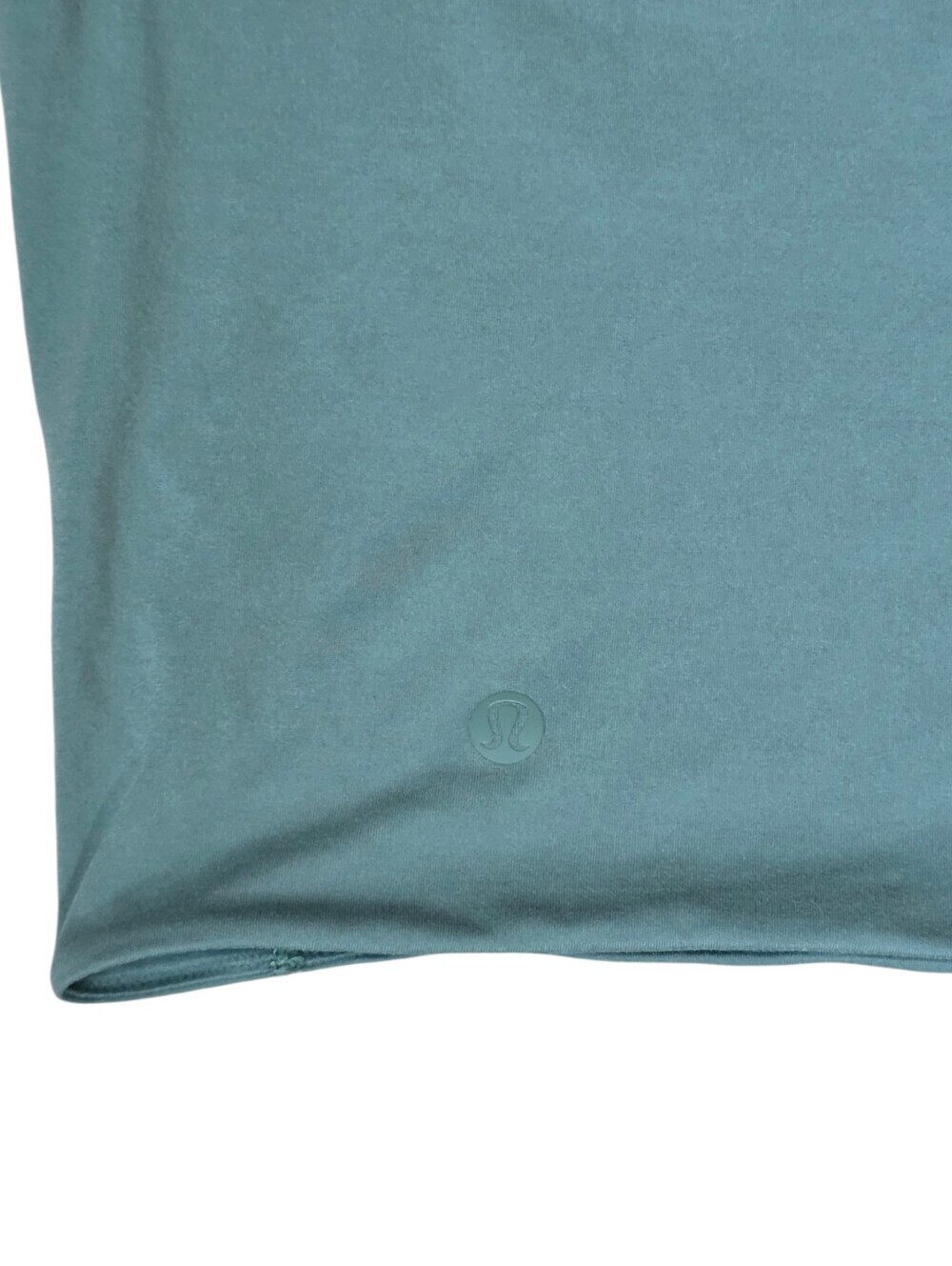 Lululemon Crewneck Cropped T-Shirt Medium Forest Size 8 - Picture 5 of 5